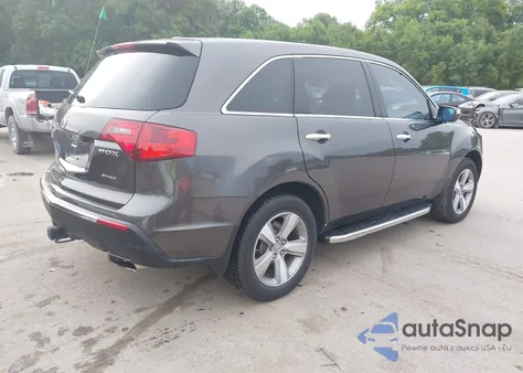 2012 Acura Mdx Technology Package z USA, uszkodzony, nr VIN 2HNYD2H34CH523341